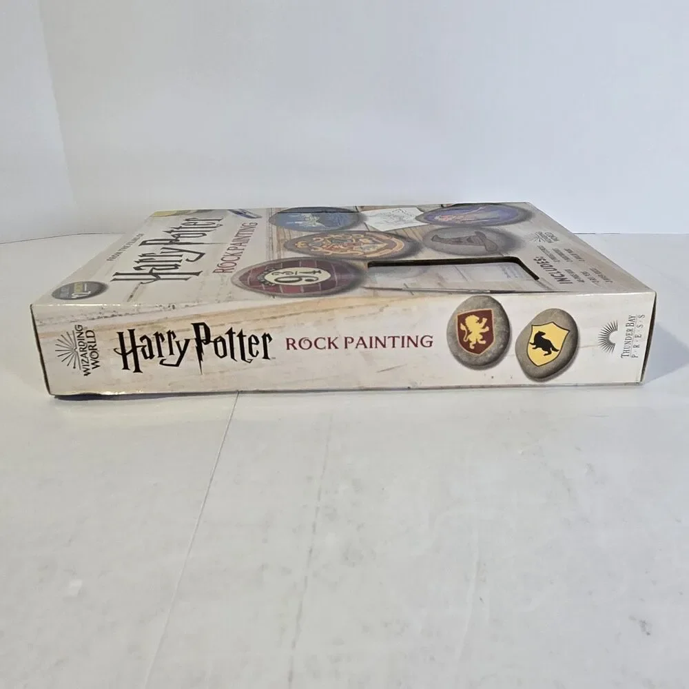 ​Harry Potter Rock Painting Craft Kit by Marcy Kelman (Thunder Bay Press) - CIB